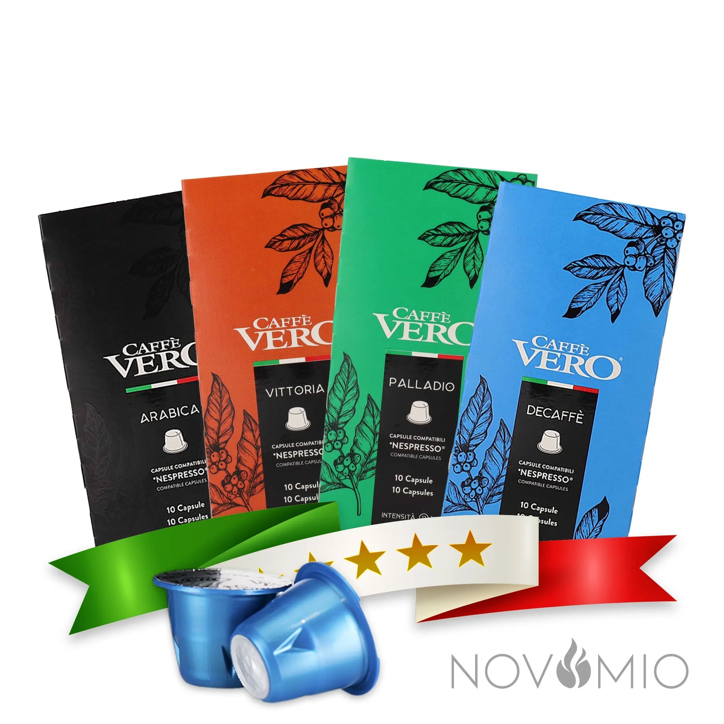 Caffe Vero Nespresso Kaffeekapseln Set