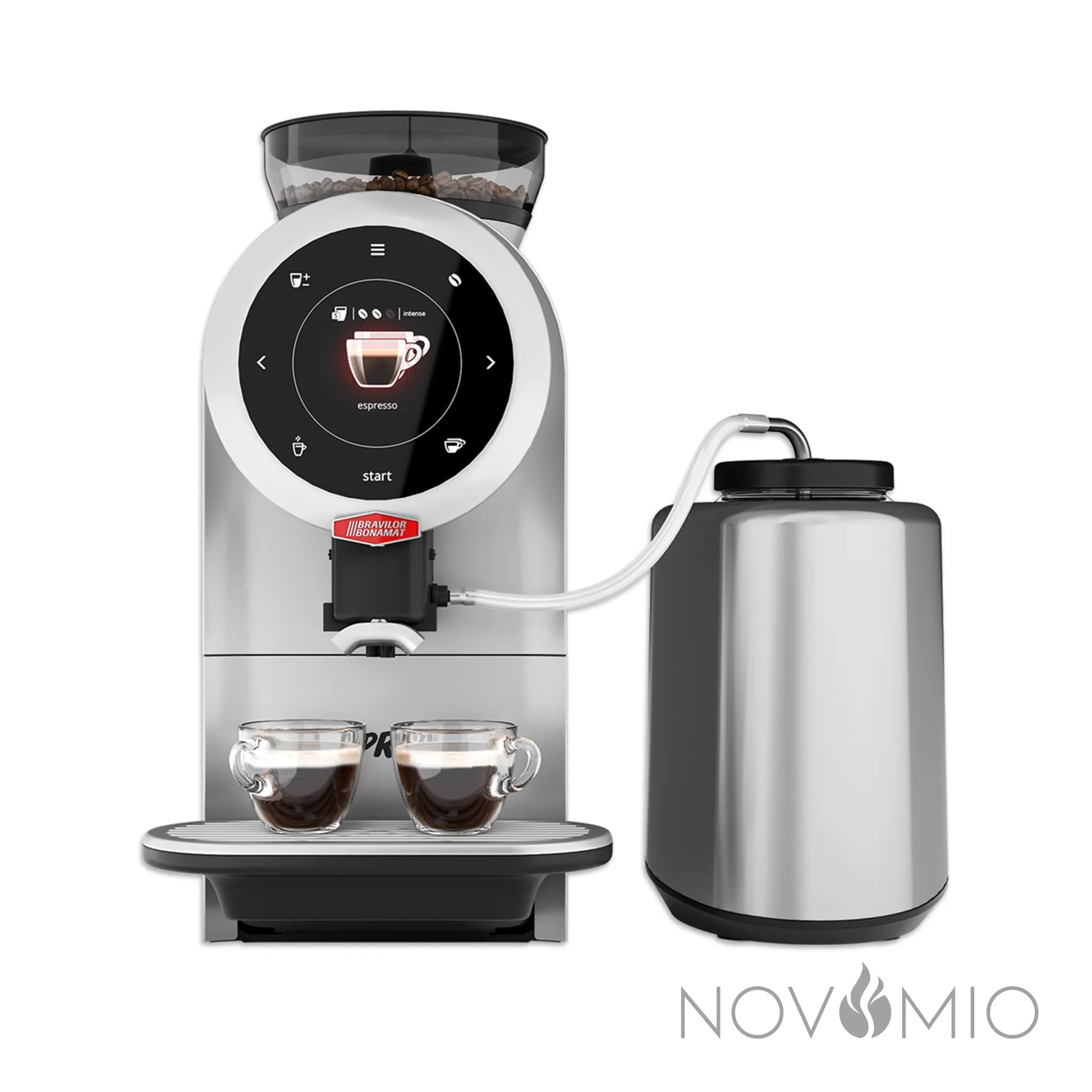 Bravilor Bonamat Kaffeeautomat Sprso mit Milchkühler Front