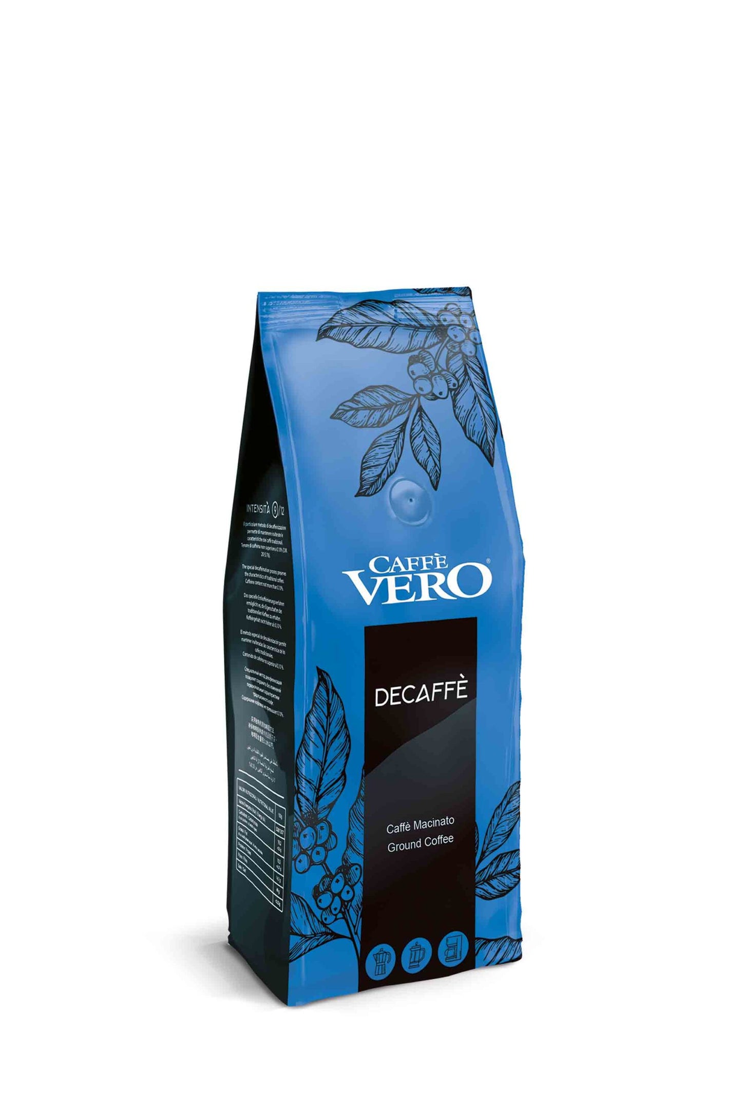 Caffe Vero DECAFFÉ ( gemahlener Kaffee) Softpack 250gr